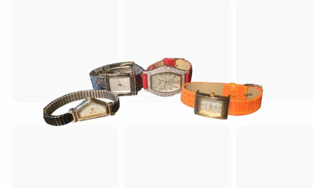 Lot of 4 Women's Fashion Wrist Watches